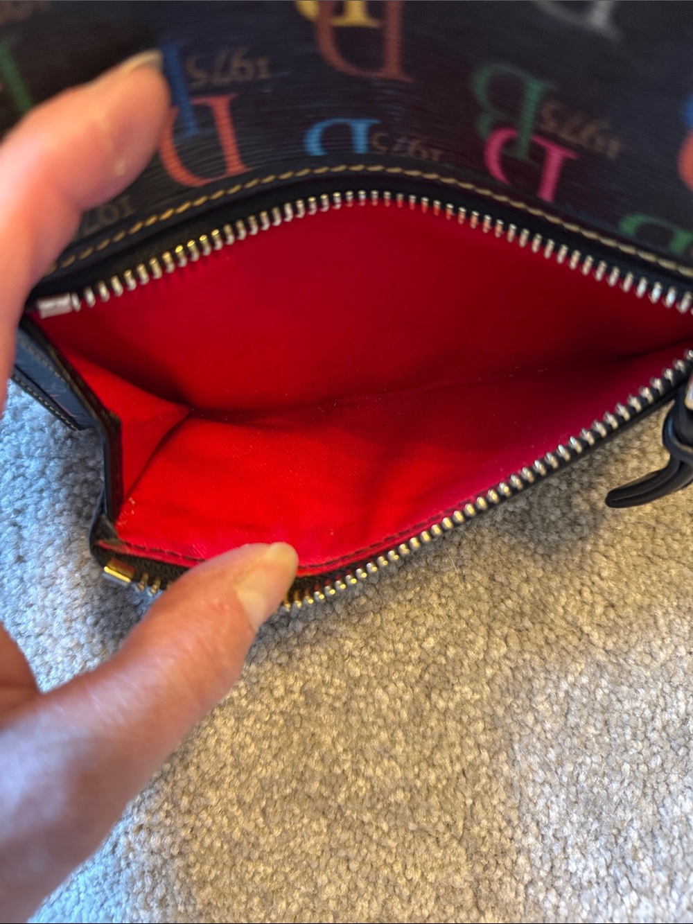 Dooney & Bourke DB75 Multi Continental Clutch - Picture 9 of 11